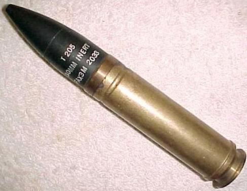 US 30mm Aden Defa M2033 Cannon Shell - Click Image to Close